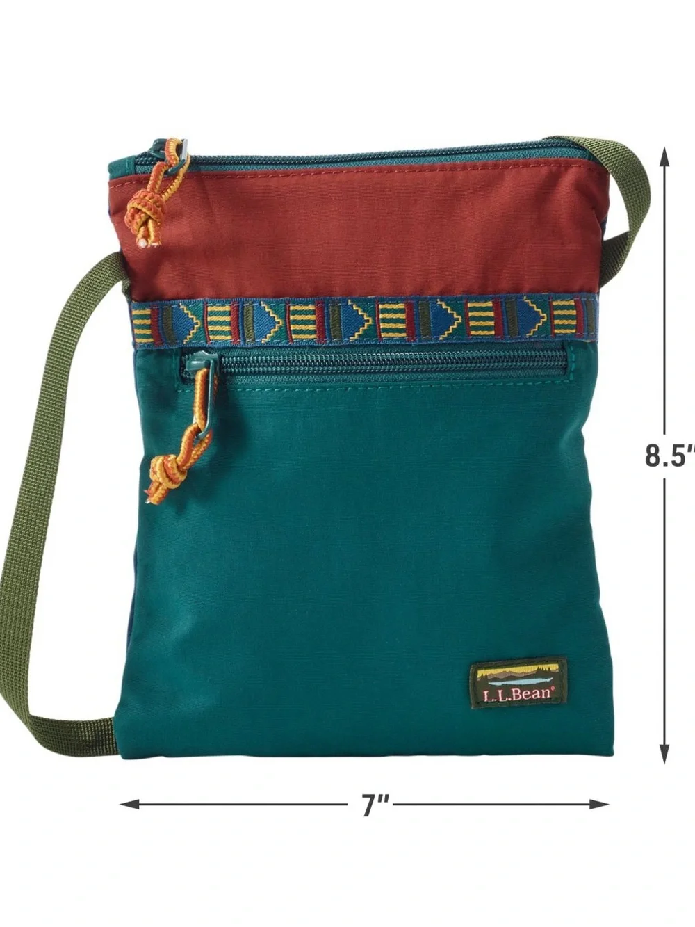 NWT L.L Bean Mountain Classic Crossbody Bag